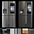 Samsung Family Hub Flex Fridge 3D model small image 1