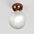 InoDesign aBalls All PE 23.4183 Ceiling Light 3D model small image 1