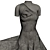Vortex Summer Dress: Japanese Designer Shingo Sato Exclusively Creates 80939 Polygon Masterpiece 3D model small image 3
