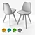 Scandi Style Chair Sephi 3D model small image 2