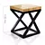 Industrial Style Dining Set 3D model small image 3