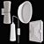 Elegant Sconce Set: Vista, Opus, Palisades, Heliodor 3D model small image 2