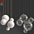 Enchanting Cluster Pendant: A Magical Illumination 3D model small image 1