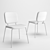 House Doctor Comma Chair - Comfortable and Timeless 3D model small image 2