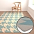 High-Quality Carpet Set 3D model small image 2