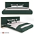 3D Bed Model - Vray & Corona Render - High-Resolution Design 3D model small image 1