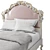 Handcrafted Nicole Bed: Mini-size Luxury 3D model small image 1