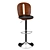 Elevate Your Space: Stylish Bar Stool 3D model small image 2