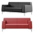 Jera Lounge - Stylish Sofa for Modern Living 3D model small image 1