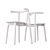 Modern Wood Solo Chair: Sleek Design 3D model small image 3