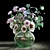 Elegant Blooms Bouquet 3D model small image 1