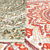 Arabian Flower Reddish Carpet 240x170cm 3D model small image 2