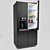 Sleek Side-By-Side Fridge | 95x180cm 3D model small image 2