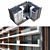 Modern Residential Building 3D Model 3D model small image 2