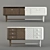 Elegant Sideboards with Legs - Bellagio 3D model small image 3