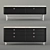 Elegant Italian Sideboards with Legs - Bellagio 3D model small image 3