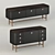 Stylish Bellagio Sideboards with Legs 3D model small image 1