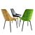 Modern Alfie Dining Chair 02 3D model small image 3