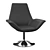 Elegant Bouffard Lounge Chair 3D model small image 2