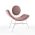 Modern Ergonomic Chair 3D model small image 1