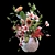 Elegant Spring Blossom Bouquet 3D model small image 2