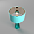 Elegant Barron Table Lamp 3D model small image 2
