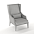 Elegant Bykepi Armchair: A Perfect Décor 3D model small image 3