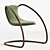 Elegant Luxy Timeless Chair 3D model small image 1