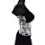 Sun-Kissed Double Skirt Maxi Dress 3D model small image 2