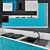 Modern Kitchen Render Platform: Corona Render 3 3D model small image 1