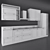 Modern Kitchen Render Platform: Corona Render 3 3D model small image 3