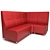 York Corner Sofa: Stylish Cafe Furniture 3D model small image 1