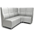 York Corner Sofa: Stylish Cafe Furniture 3D model small image 3
