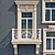 Modern Classic Windows Collection: 4 Styles 3D model small image 6