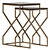 Regal Nesting Table Set 3D model small image 1