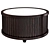 Elegant Clarendon Round Coffee Table 3D model small image 1