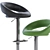 Sleek Black HEIKI Bar Stool - Perfect for Stylish Interiors 3D model small image 2