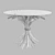 Elegant Eichholtz Bonheur Side Table 3D model small image 2