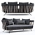 E La Nave Va 3-Seater Sofa 3D model small image 2