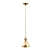 Elegant Crystal Pendant Light 3D model small image 1