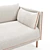 Hay Silhouette 3-Seater Sofa 3D model small image 2