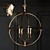 elegant Casa Florentina Lando Chandelier 3D model small image 1