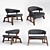 Sleek Sapao Lounge Chair - Comfy Elegance 3D model small image 2