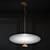 Golden Dot 801 Ceiling Light 3D model small image 1