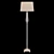 Title: Elegant Floral Floor Lamp 3D model small image 1