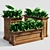 Classic Style Planter Set 3D model small image 1