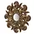 Elegant Round Mirror - 4883 3D model small image 1