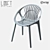 LoftDesigne 30233 Plastic Chair 3D model small image 1