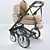 Sleek & Stylish Mutsy IGO Stroller 3D model small image 2