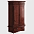 Antique Armoire: Elegant Vintage Wardrobe 3D model small image 1